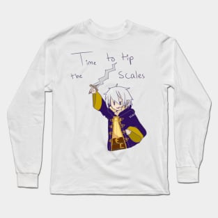 Time to Tip the Scales! Long Sleeve T-Shirt